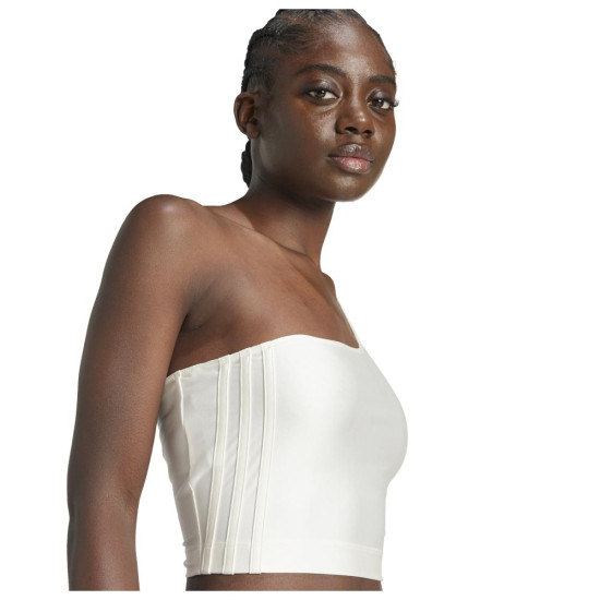 Adidas Γυναικεία αμάνικη μπλούζα Fashion Cut-Out Spandex Crop Top